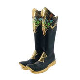 Genshin Impact Alhaitham Cosplay Shoes for Anime Conventions and Role Play - Halloweez